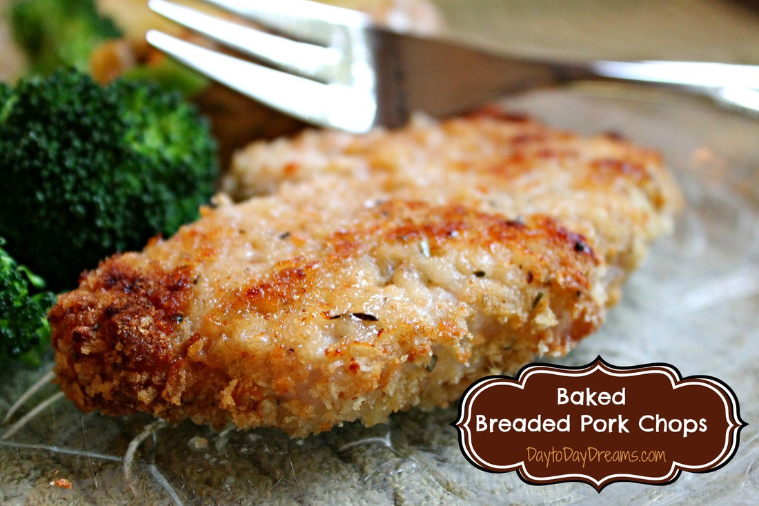 Baked Breaded Pork Chops
 Oven Baked Breaded Pork Chops