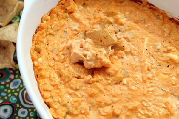 Baked Buffalo Chicken Dip
 buffalo chicken dip Table for Two by Julie Wampler