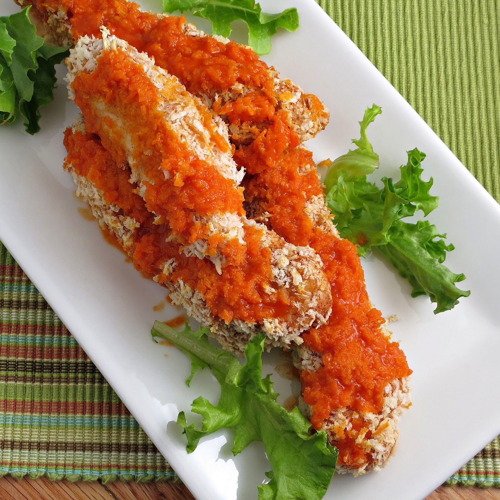 Baked Buffalo Chicken Tenders
 Baked Buffalo Chicken Tenders