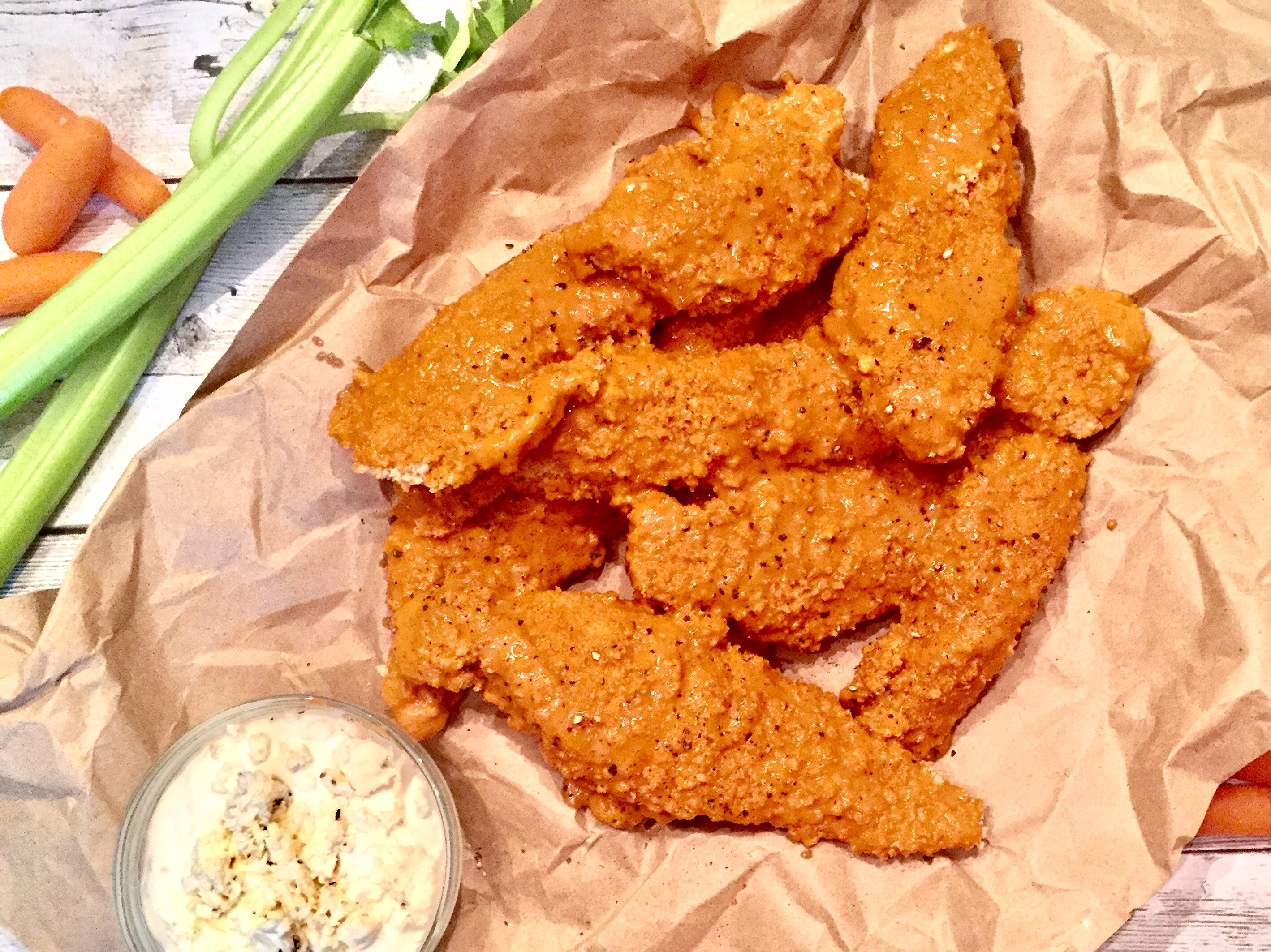 Baked Buffalo Chicken Tenders
 Crispy Baked Buffalo Chicken Tenders A Hint of Wine