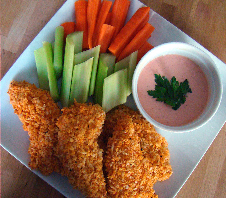 Baked Buffalo Chicken Tenders
 Phoenix Family Foo Blog Baked Buffalo Chicken Tenders