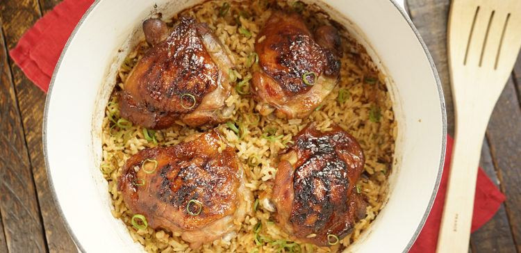 Baked Chicken And Rice Recipes
 Honey Soy Chicken & Rice Bake Recipe & Video