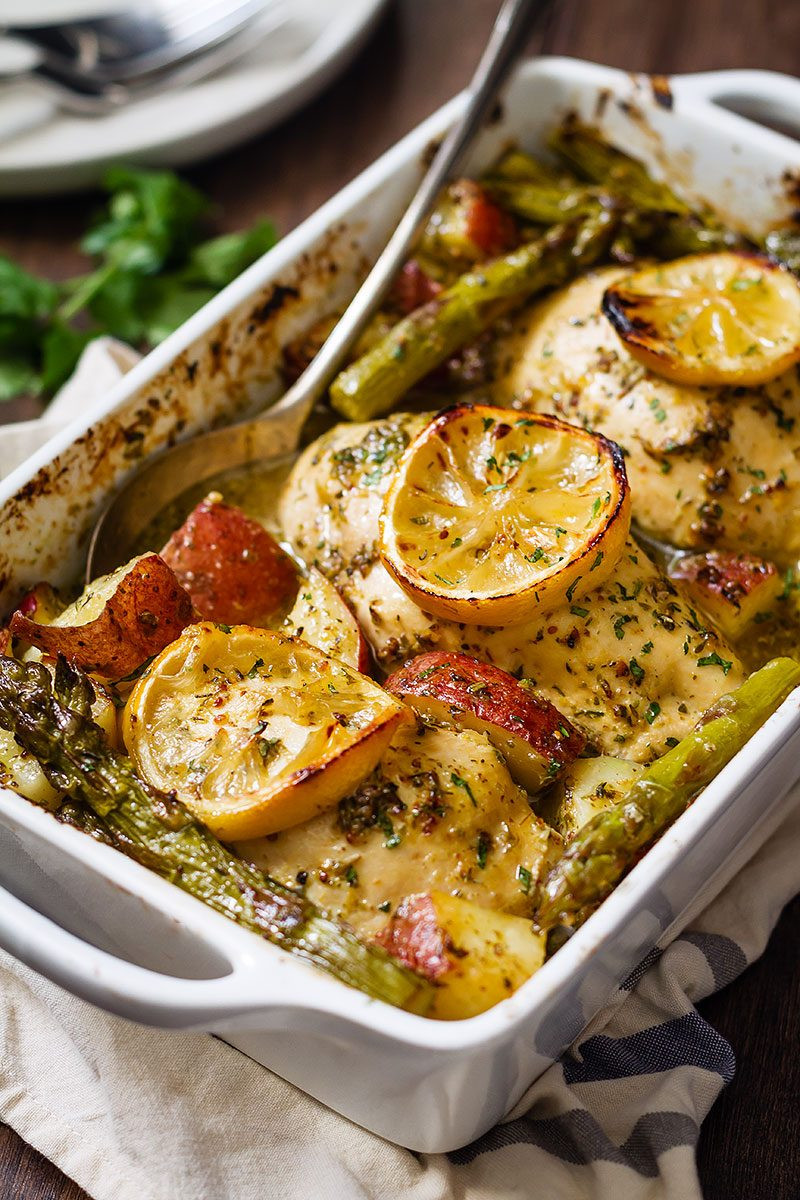 Baked Chicken Breast Ideas
 Baked Chicken Breasts with Lemon & Veggies — Eatwell101