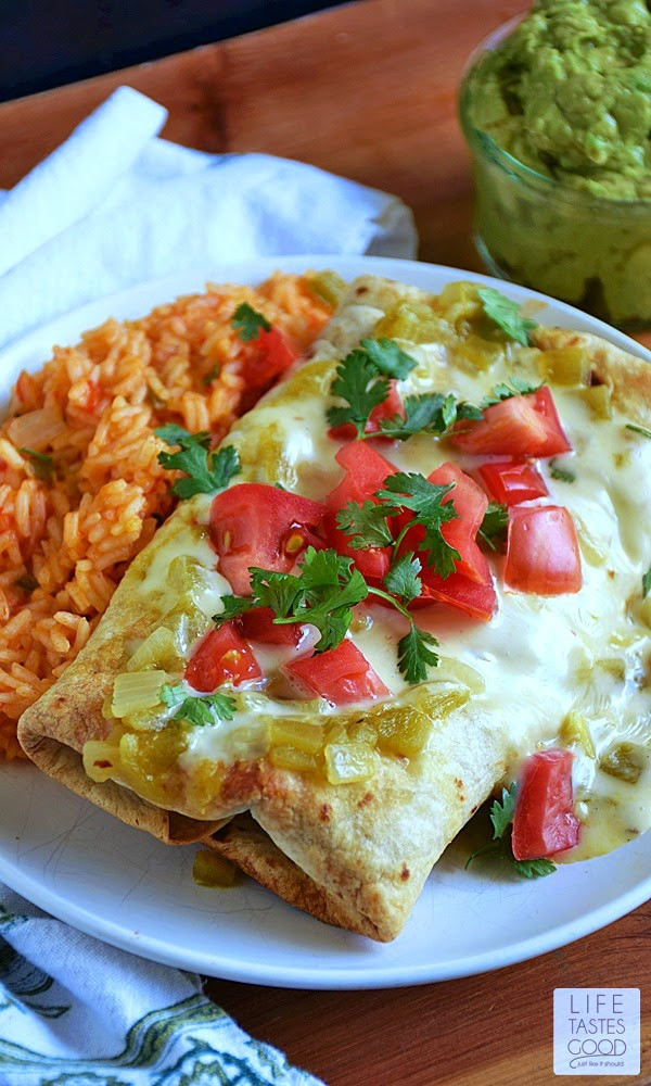 Baked Chicken Chimichangas
 Easy Baked Chicken Chimichangas