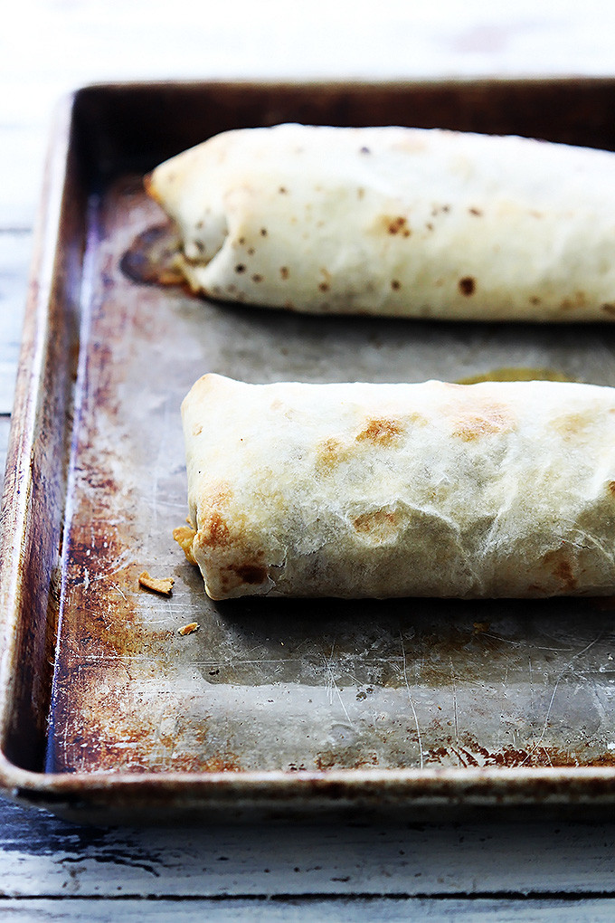 Baked Chicken Chimichangas
 Baked Chicken Chimichangas