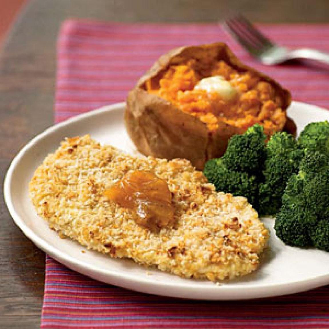 Baked Chicken Cutlet Recipes
 Peanutty Baked Chicken Cutlets Recipe