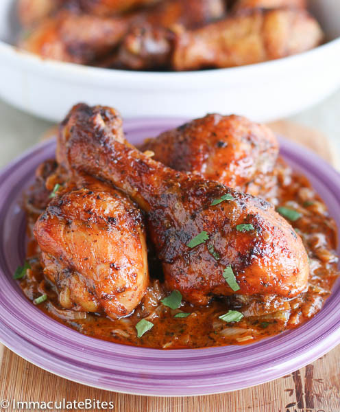 Baked Chicken Drumstick Recipes
 Baked Chicken Legs Creamy and Spicy Immaculate Bites