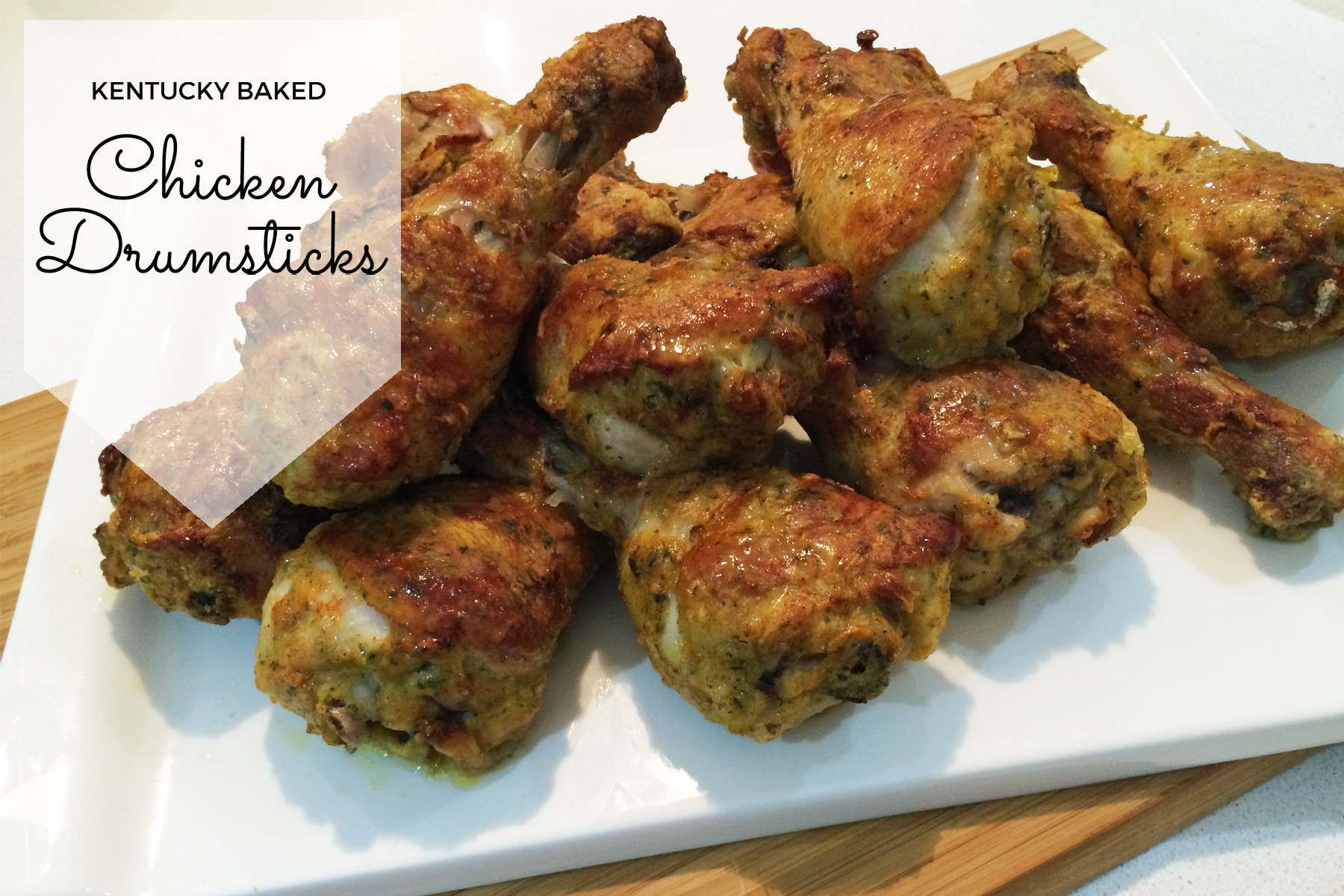 Baked Chicken Drumstick Recipes
 Kentucky Baked Chicken Drumsticks Recipe Mum s Lounge