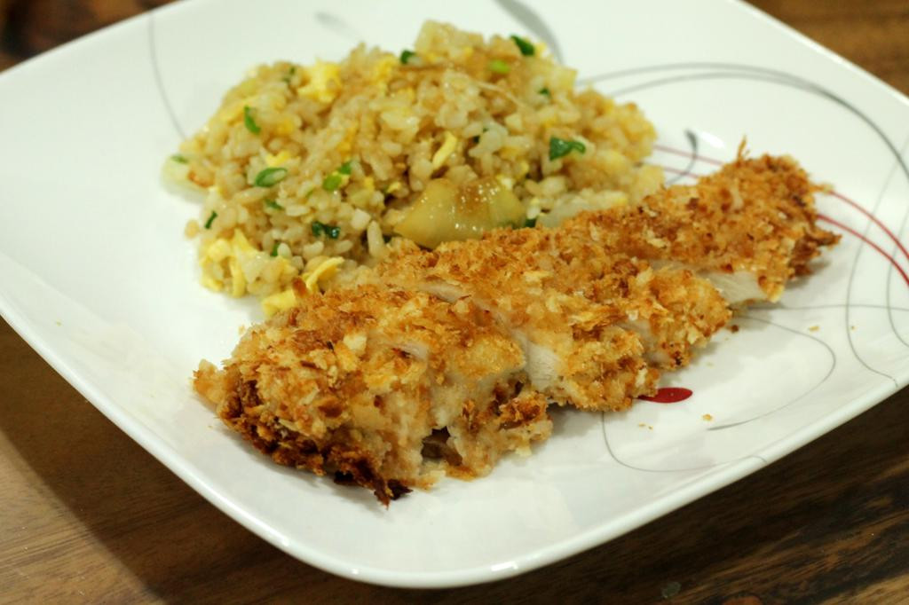 Baked Chicken Katsu
 Baked Panko Chicken Recipe