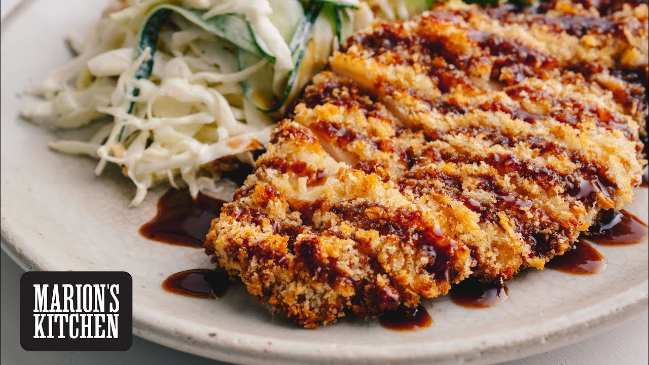 Baked Chicken Katsu
 Oven Baked Chicken Katsu Marion s Kitchen