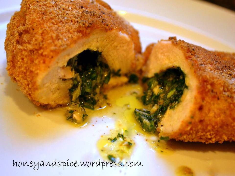 Baked Chicken Kiev
 Baked Chicken Kiev