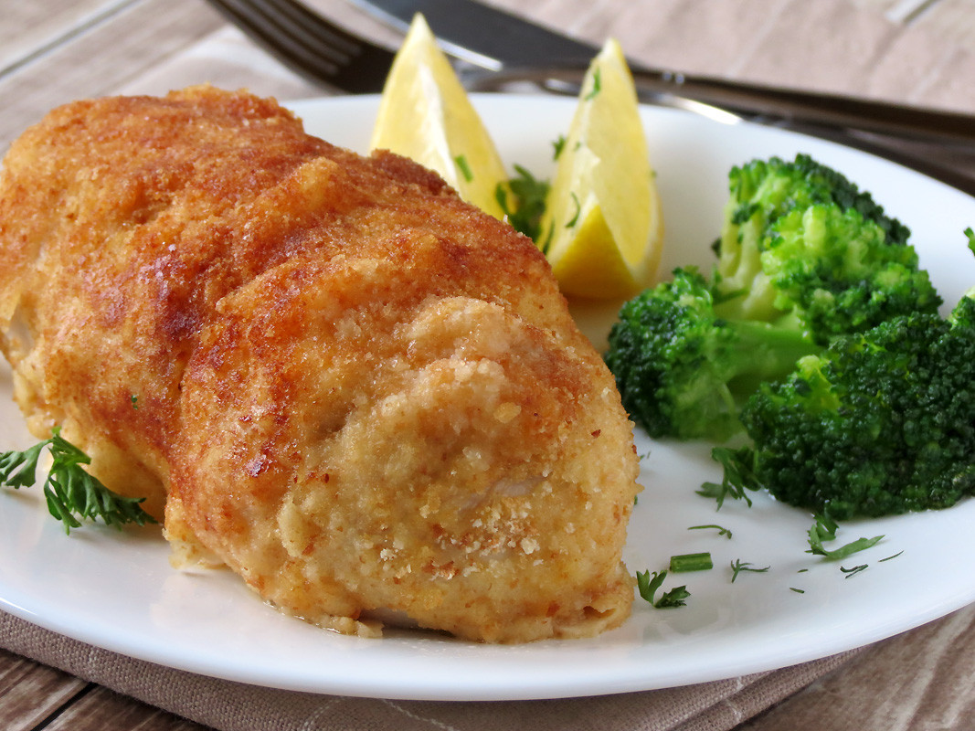 Baked Chicken Kiev
 Baked Chicken Kiev Yummy Addiction