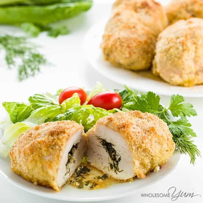 Baked Chicken Kiev
 Easy Baked Chicken Kiev Low Carb Paleo & Gluten free