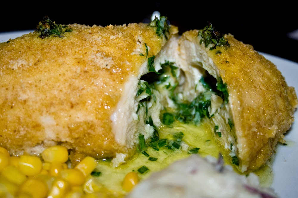 Baked Chicken Kiev
 Very Angry Bird Chicken Kiev