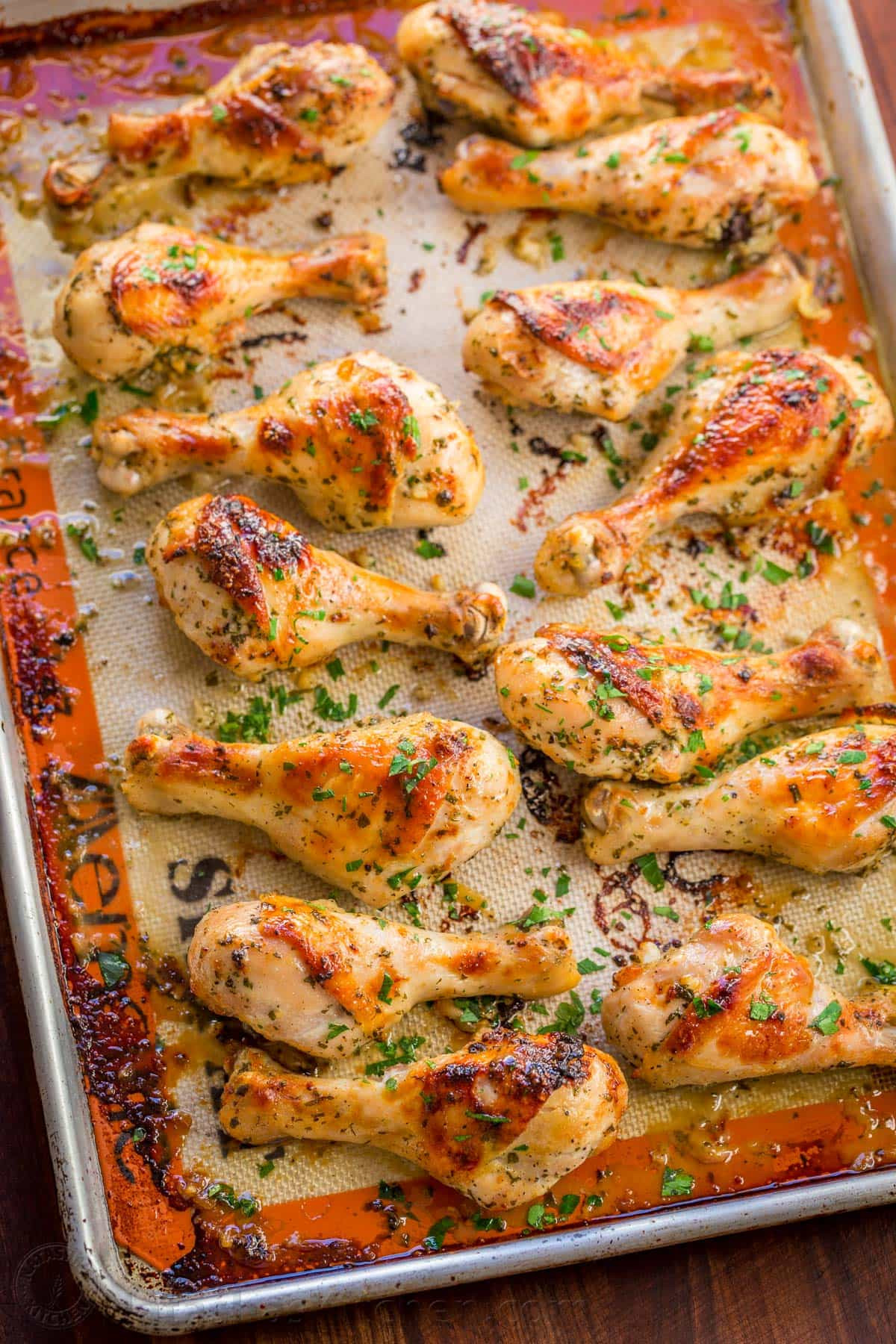 Baked Chicken Legs Recipe
 Baked Chicken Legs with Garlic and Dijon NatashasKitchen