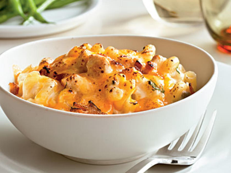 Baked Chicken Mac And Cheese
 chicken mac and cheese bake