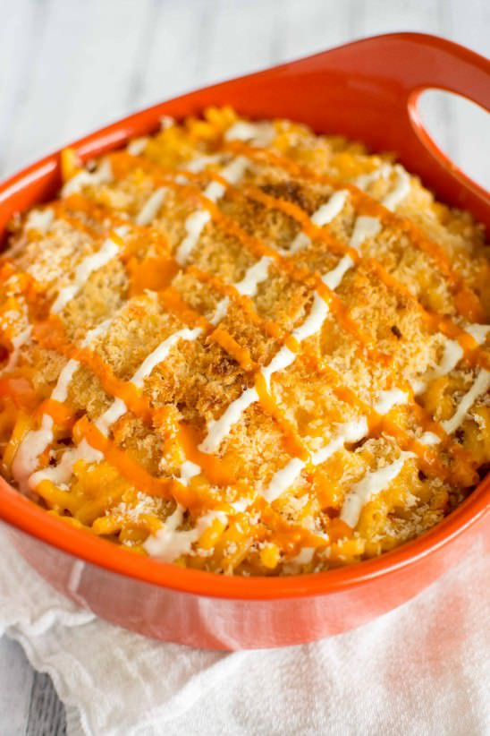 Baked Chicken Mac And Cheese
 Easy Baked Buffalo Chicken Mac and Cheese Slow Cooker