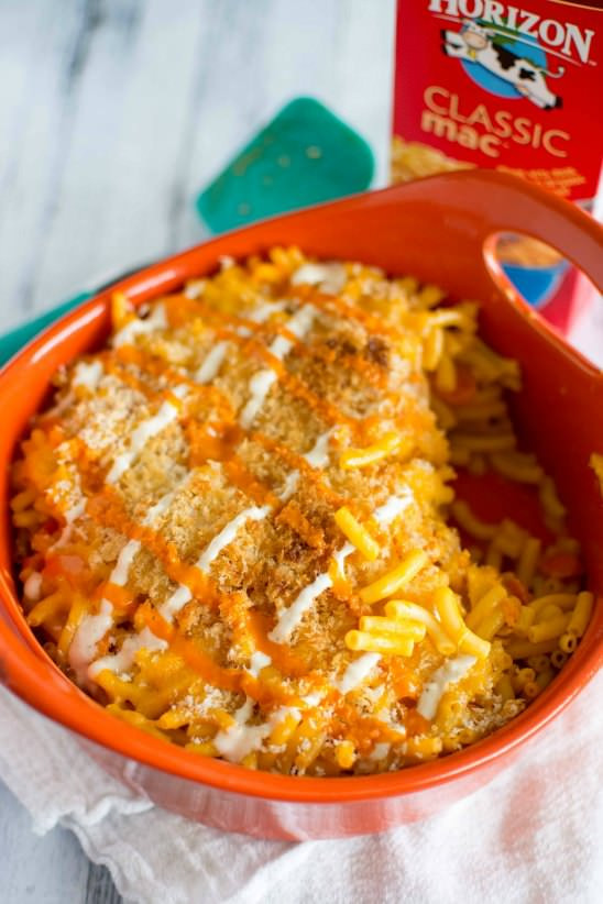 Baked Chicken Mac And Cheese
 Easy Baked Buffalo Chicken Mac and Cheese Slow Cooker