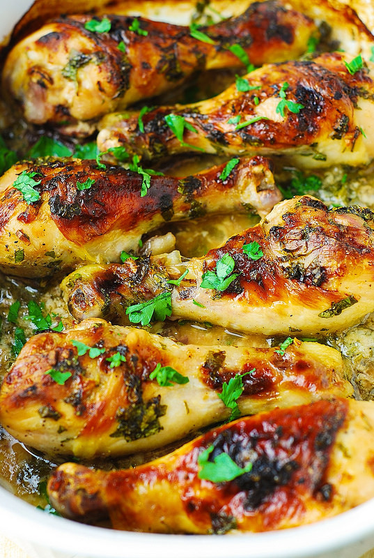 Baked Chicken Marinade
 Buttermilk Roast Chicken with Garlic Julia s Album