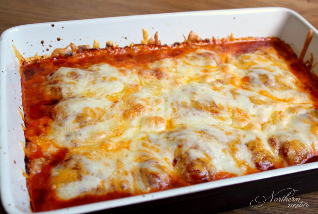 Baked Chicken Parmesan Recipe
 5 Ingre nt Chicken Parmesan Northern Nester