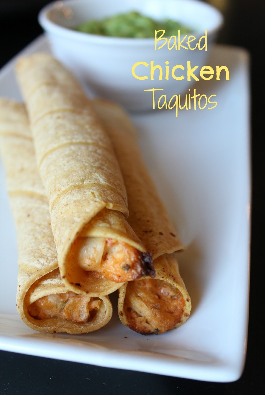 Baked Chicken Taquitos
 MOMMY ON DEMAND Baked Chicken Taquitos