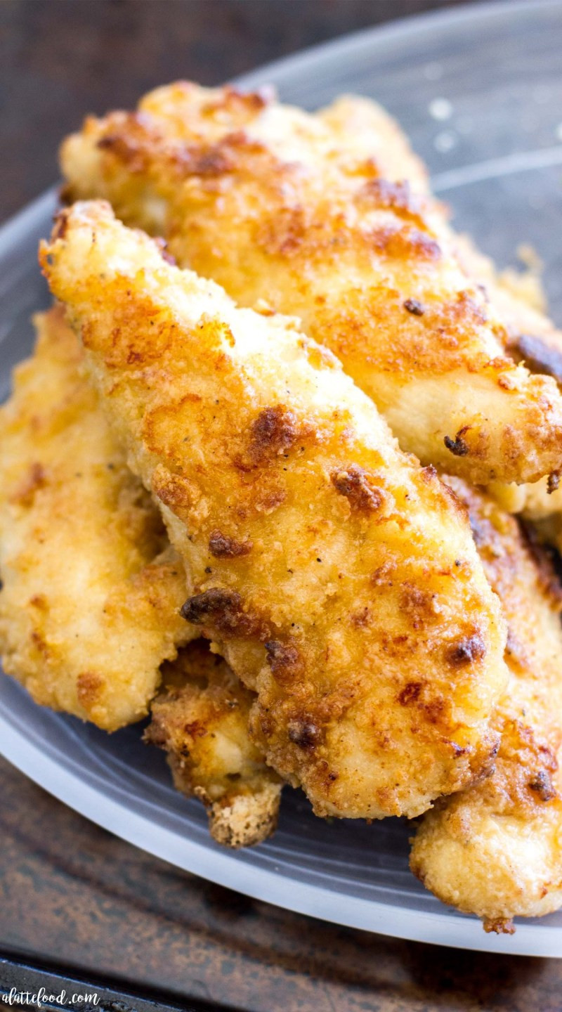 Baked Chicken Tender Recipes
 Oven Baked Ranch Chicken Tenders A Latte Food