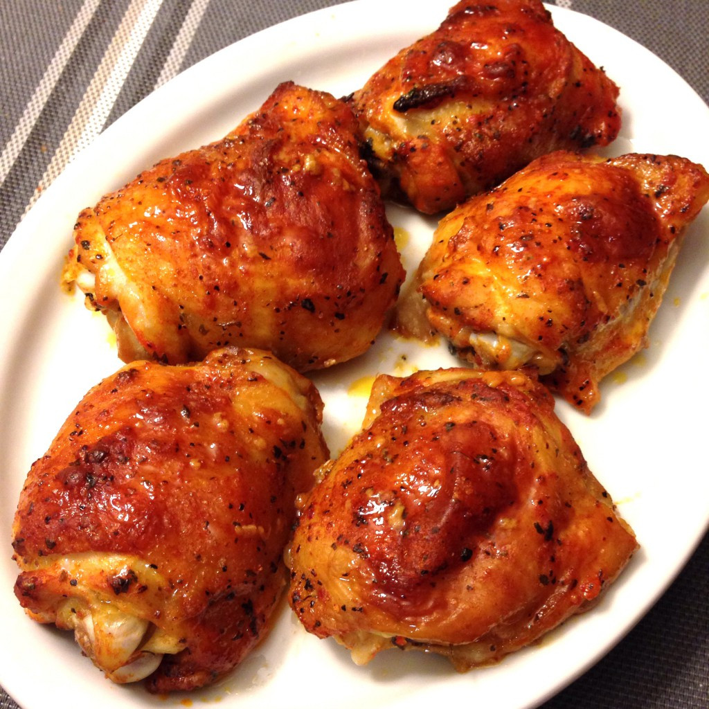 Baked Chicken Thigh Recipe
 Chili Lime Baked Chicken Thighs — My Healthy Dish