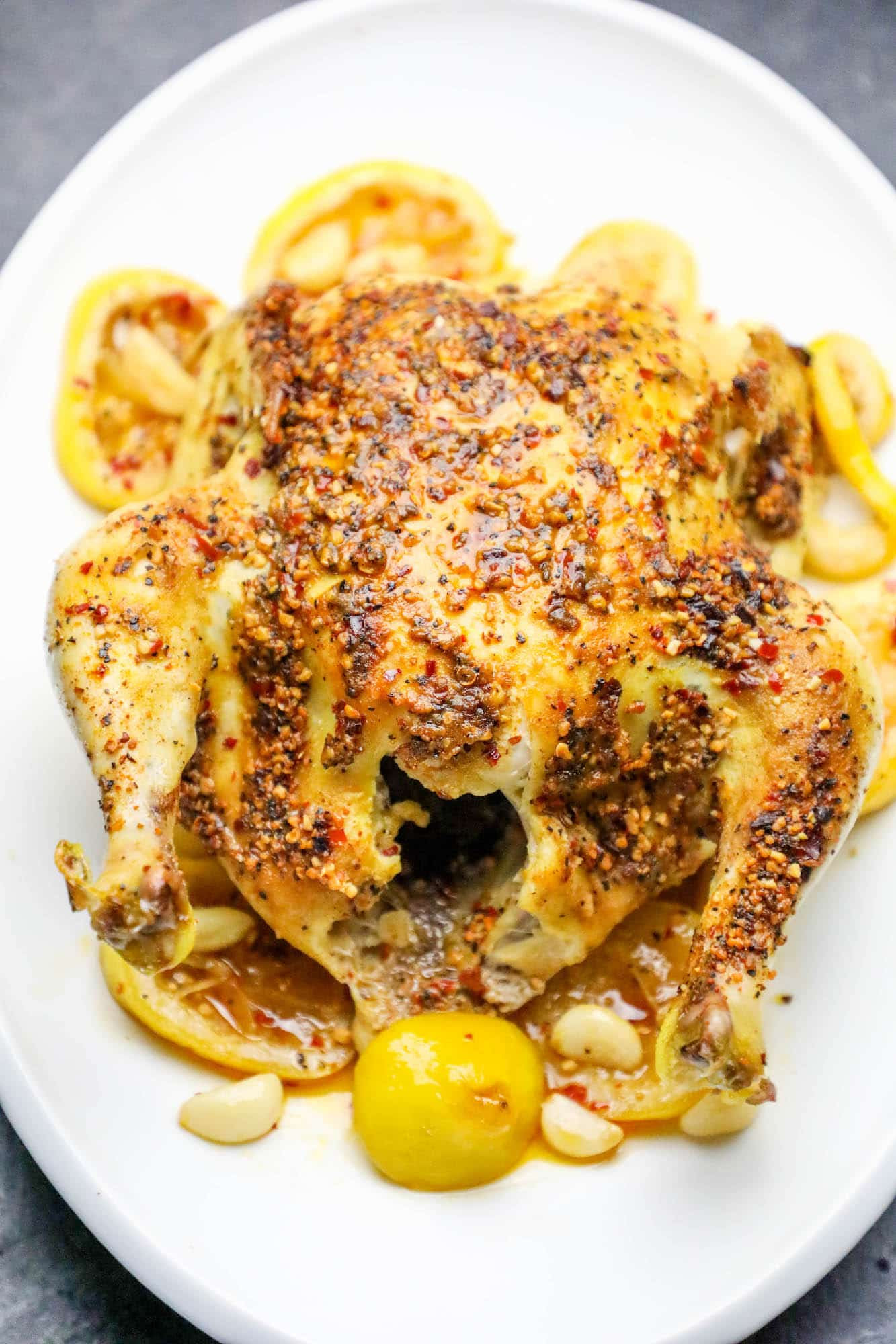 Baked Chicken Whole
 Easy Whole Roasted Montreal Chicken Dutch Oven Baked