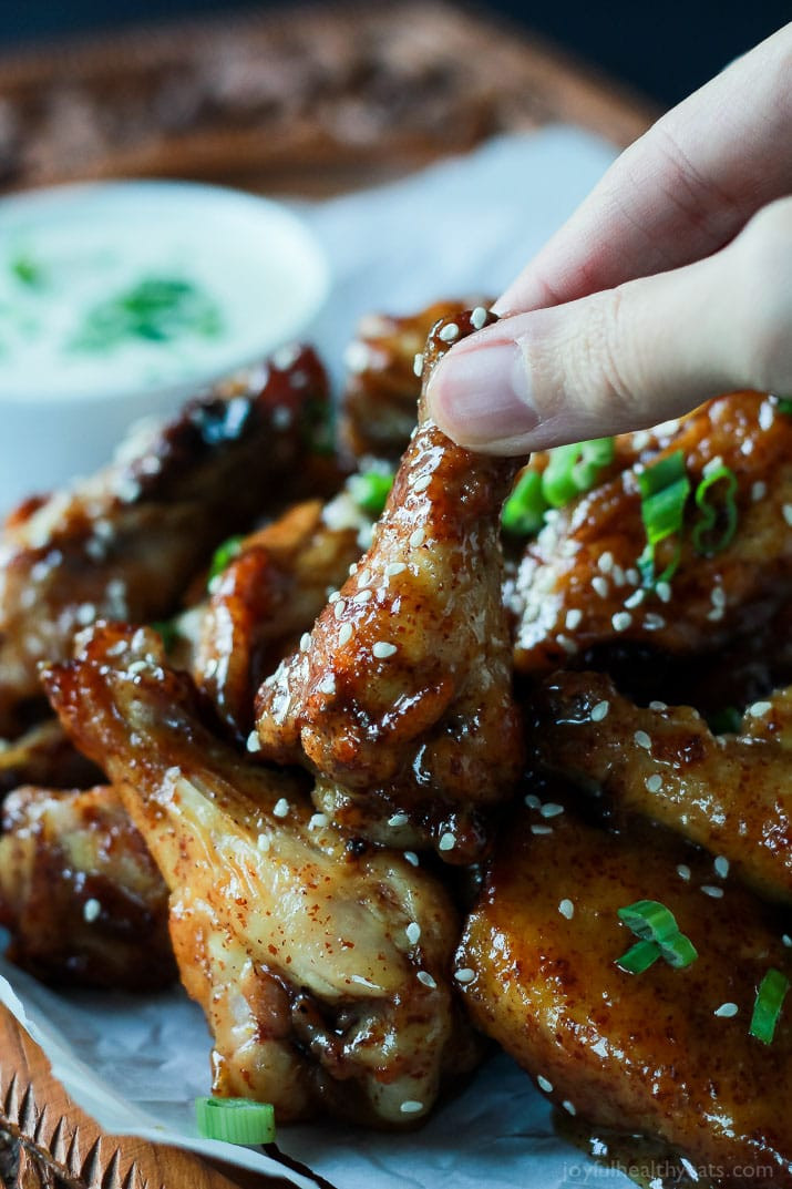 Baked Chicken Wing Recipes
 Tangy Honey Mustard Baked Chicken Wings