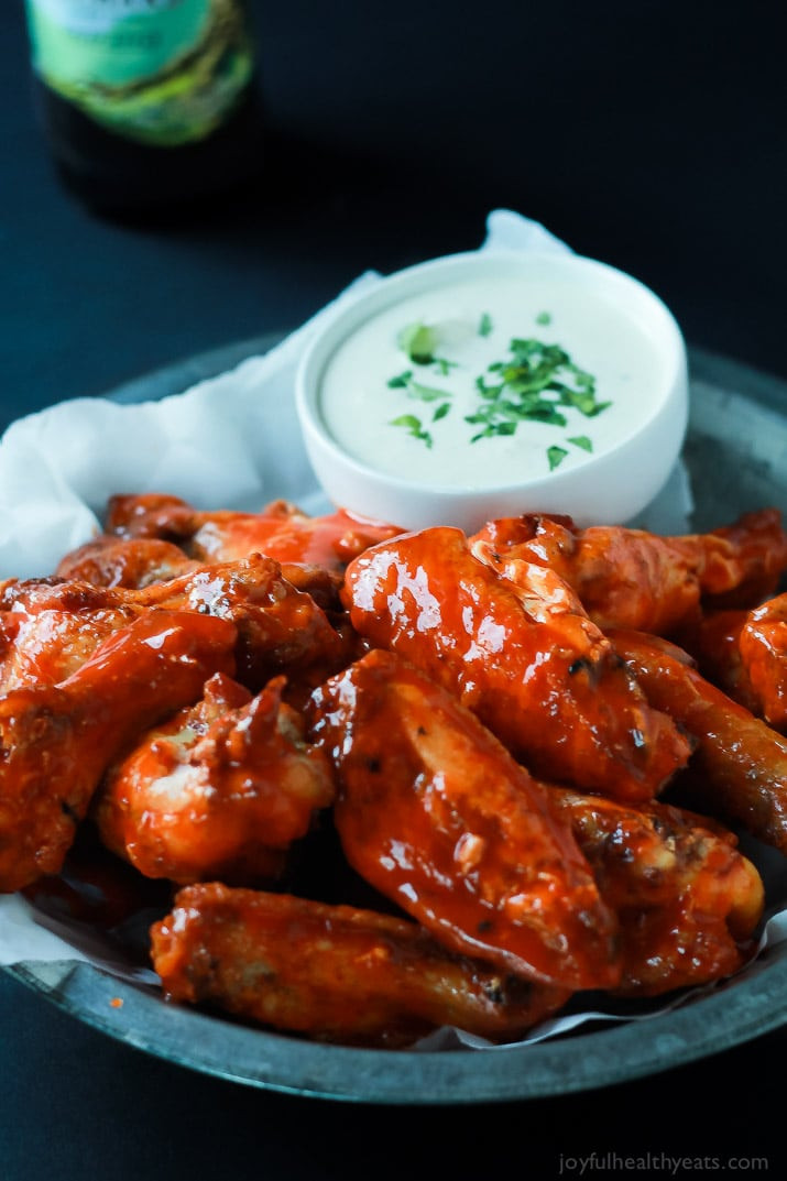 Baked Chicken Wings
 Classic Buffalo Baked Chicken Wings