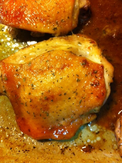 Baked Chicken With Italian Dressing
 Baked Chicken Thighs with Brown Sugar and Italian Dressing