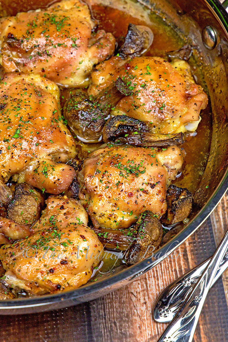 Baked Chicken With Italian Dressing
 baked chicken thighs italian dressing