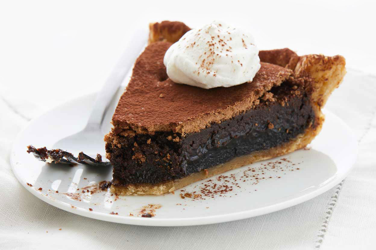 Baked Chocolate Pie
 Chocolate Midnight Pie Recipe