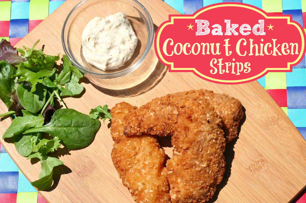 Baked Coconut Chicken
 Baked Coconut Chicken Strips Recipe