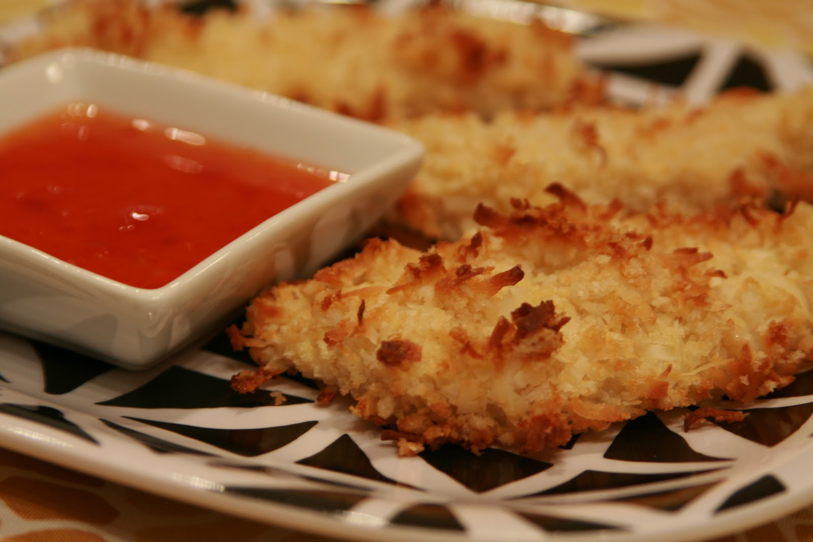 Baked Coconut Chicken
 Cook Bake & Decorate Baked Coconut Chicken Tenders w a