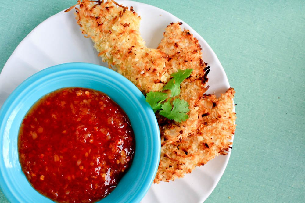 Baked Coconut Chicken
 Baked Coconut Chicken Strips