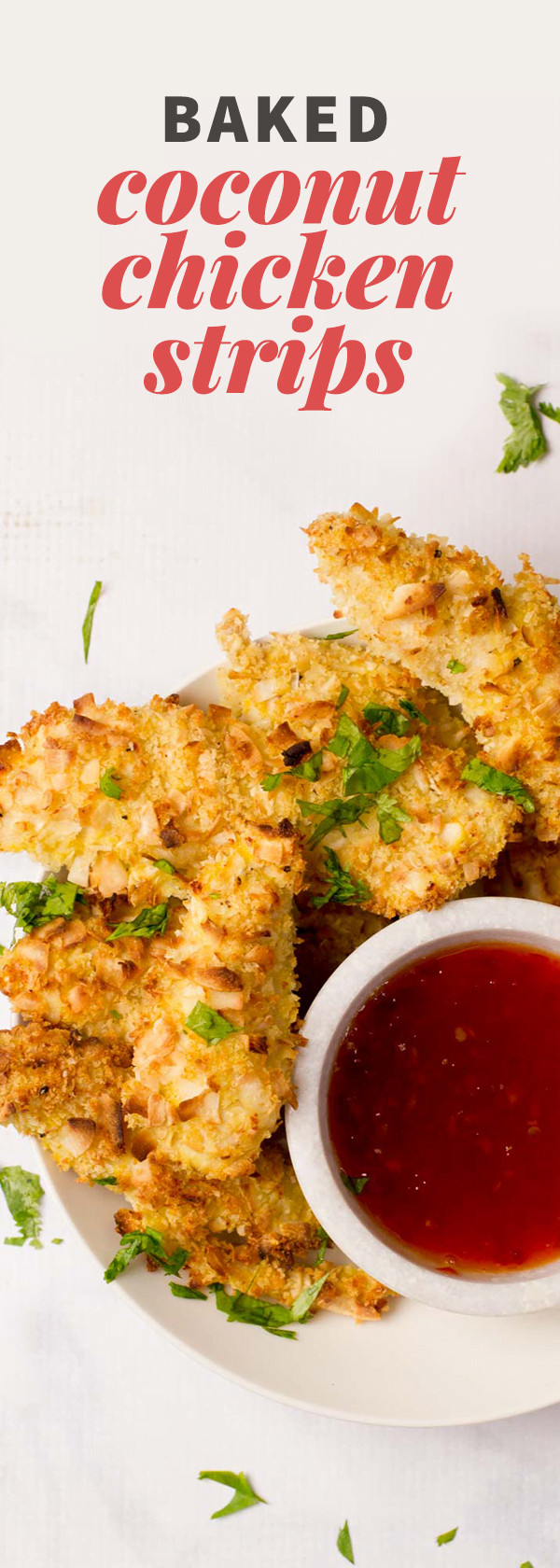 Baked Coconut Chicken
 Baked Coconut Chicken Strips