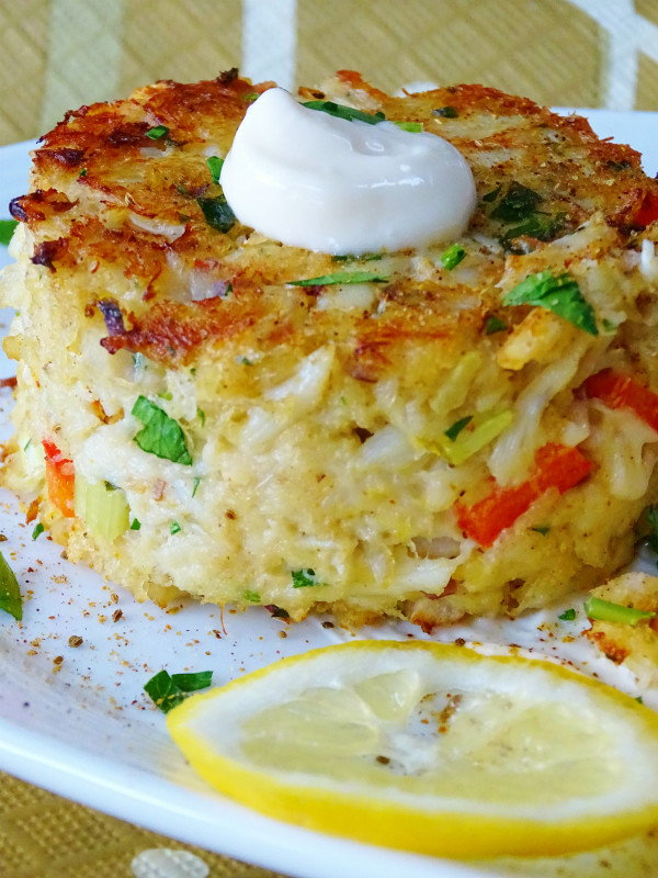 Baked Crab Cakes
 Baked Crab Cakes with Meyer Lemon Aioli Proud Italian Cook