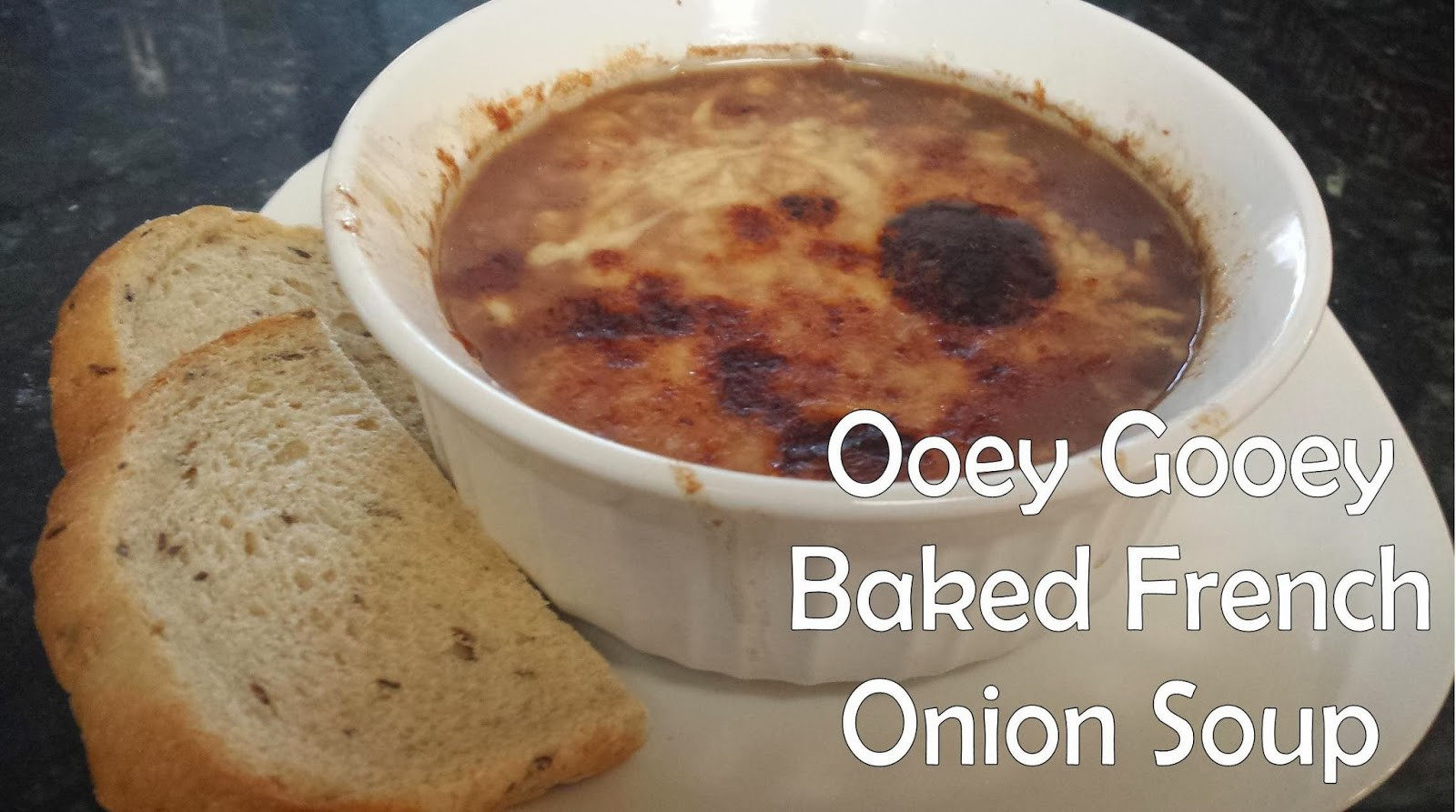 Baked French Onion Soup
 The Thrifty Italian Mama Baked French ion Soup