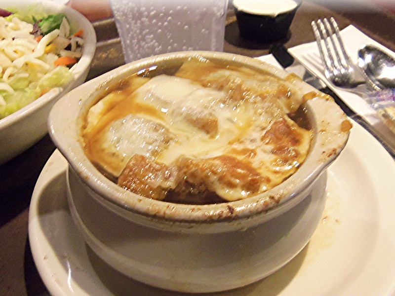 Baked French Onion Soup
 Sunday Specials