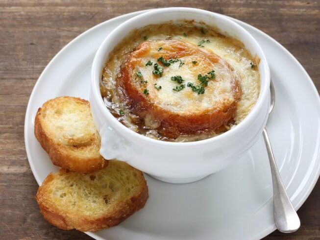 Baked French Onion Soup
 Baked French ion Soup Recipe