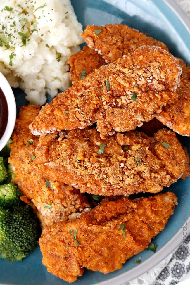 Baked Fried Chicken
 25 Healthy Recipes for the New Year Yummy Healthy Easy