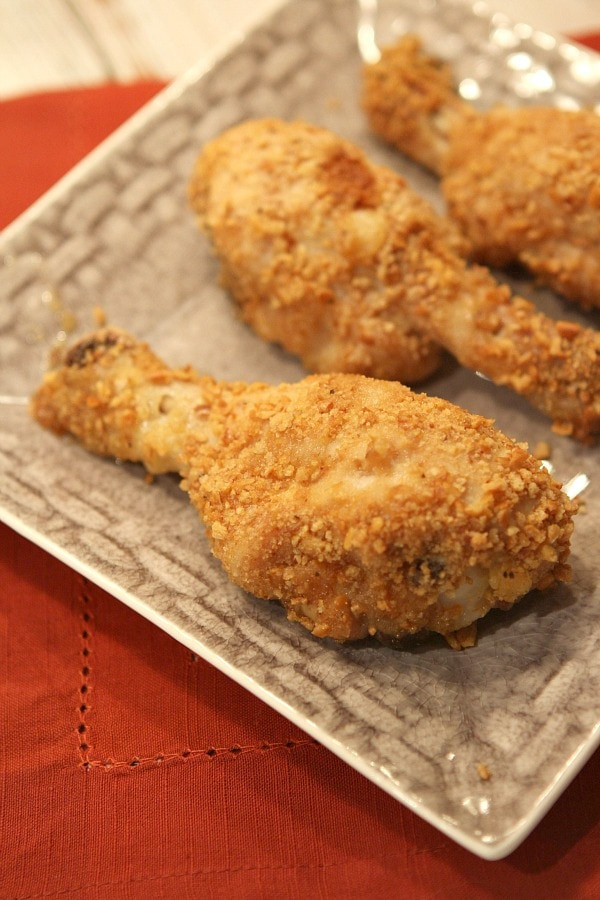 Baked Fried Chicken
 Easy Baked Chicken Drumsticks Recipe Girl