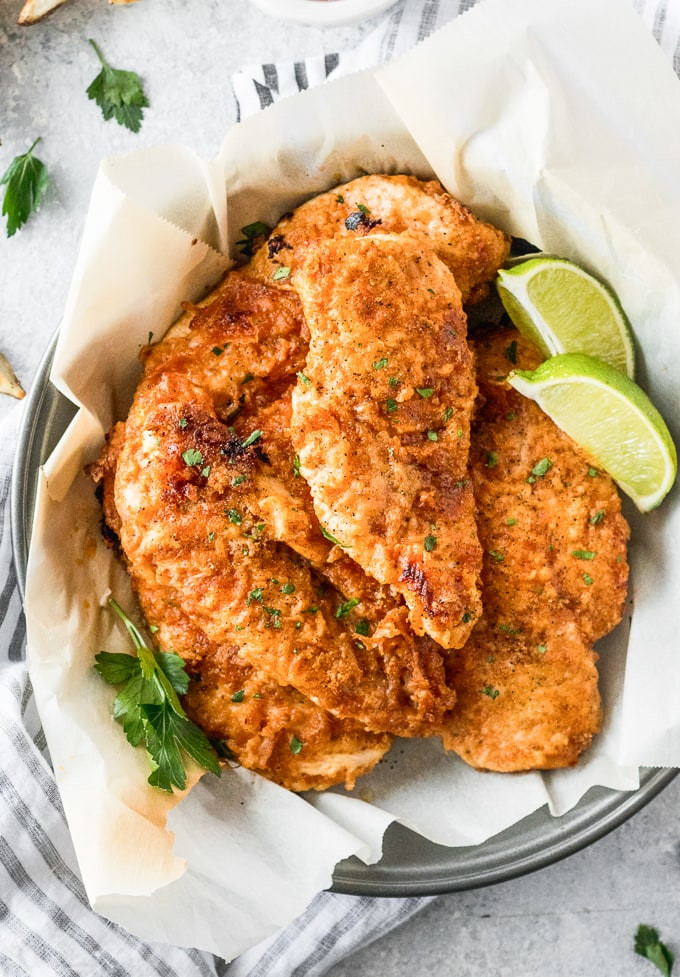 Baked Fried Chicken Recipe
 Oven Fried Chicken Breast Recipe BAKED Fried Chicken