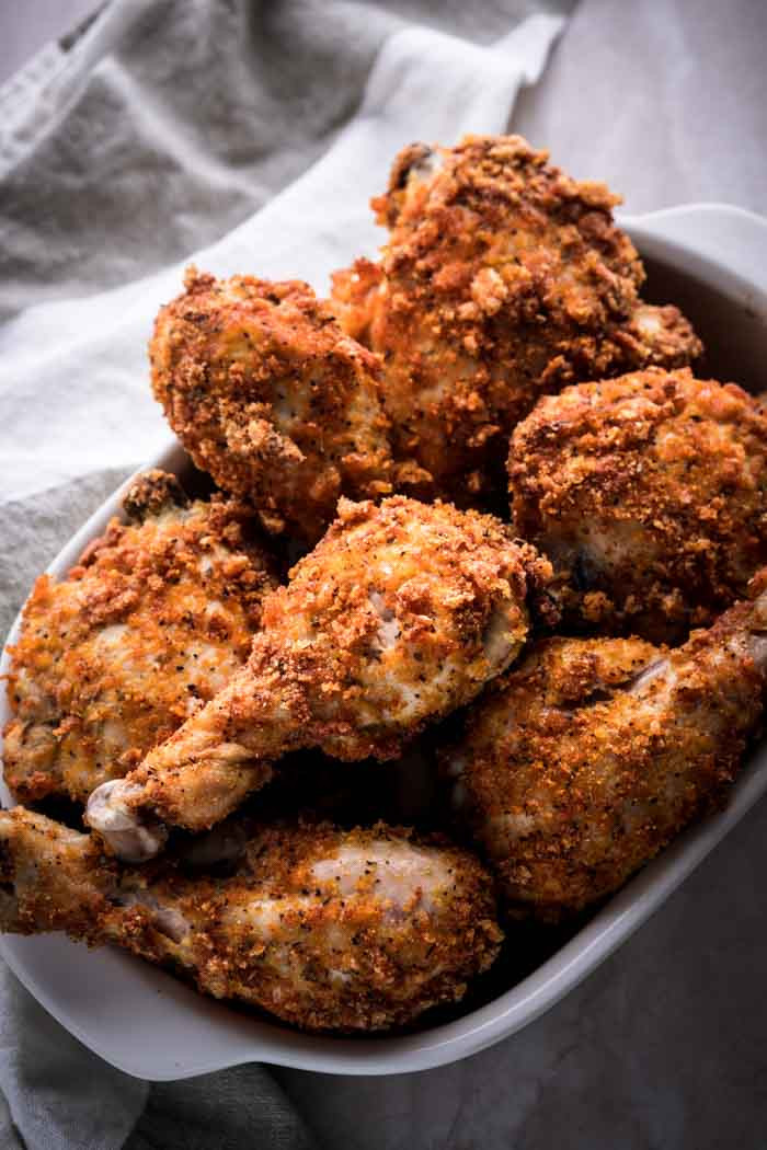 Baked Fried Chicken Recipe
 Keto Fried Chicken Recipe Baked in Oven KETOGASM