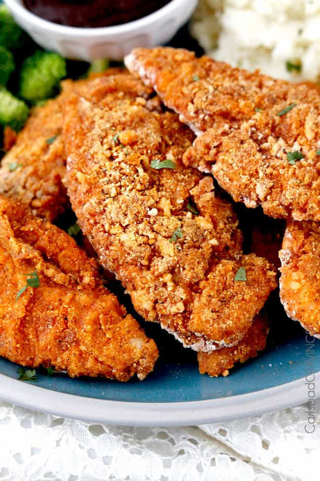 Baked Fried Chicken
 BEST EVER Crispy Oven Fried Chicken Video Carlsbad