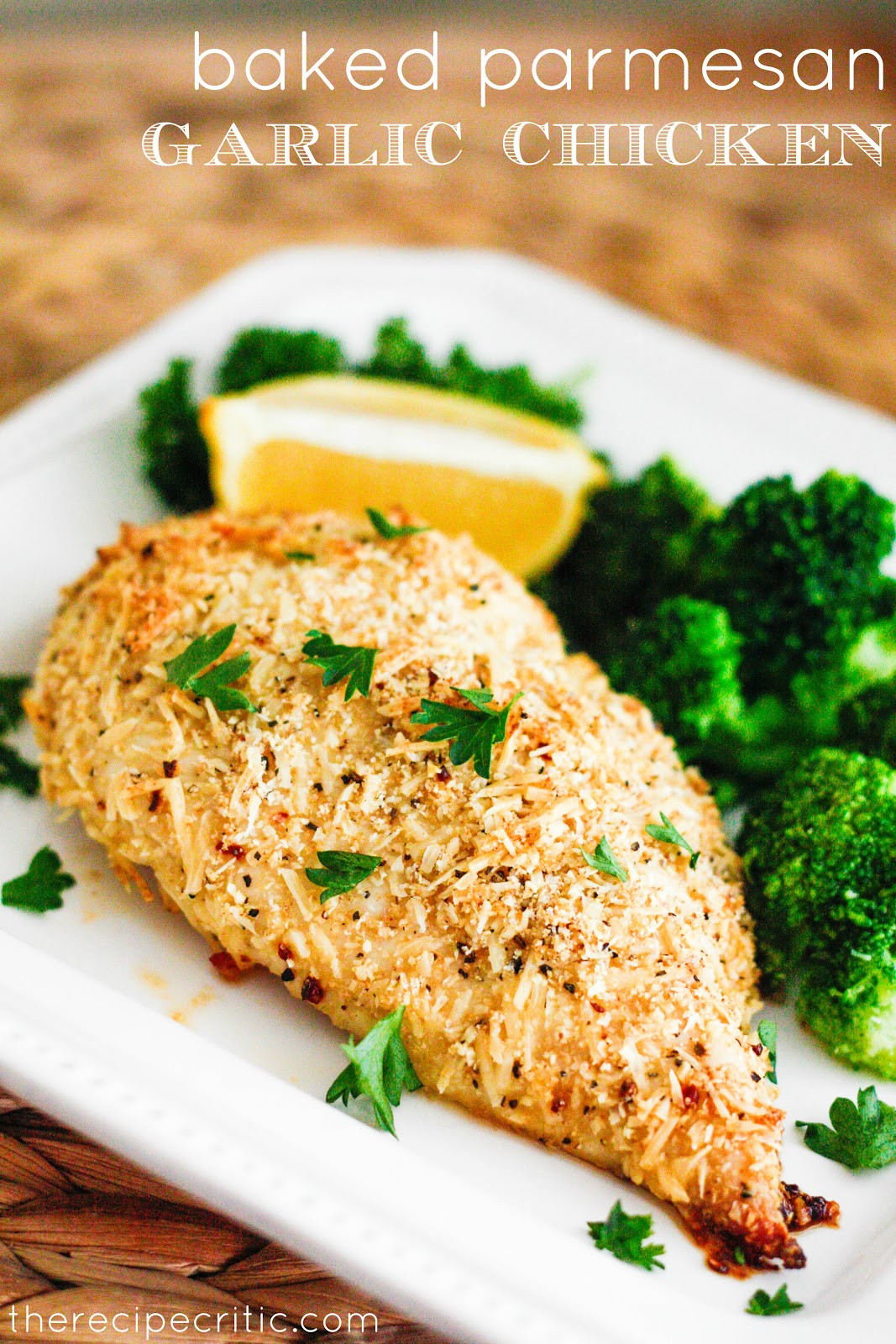 Baked Garlic Chicken Recipe
 Baked Garlic Parmesan Chicken Recipe — Dishmaps