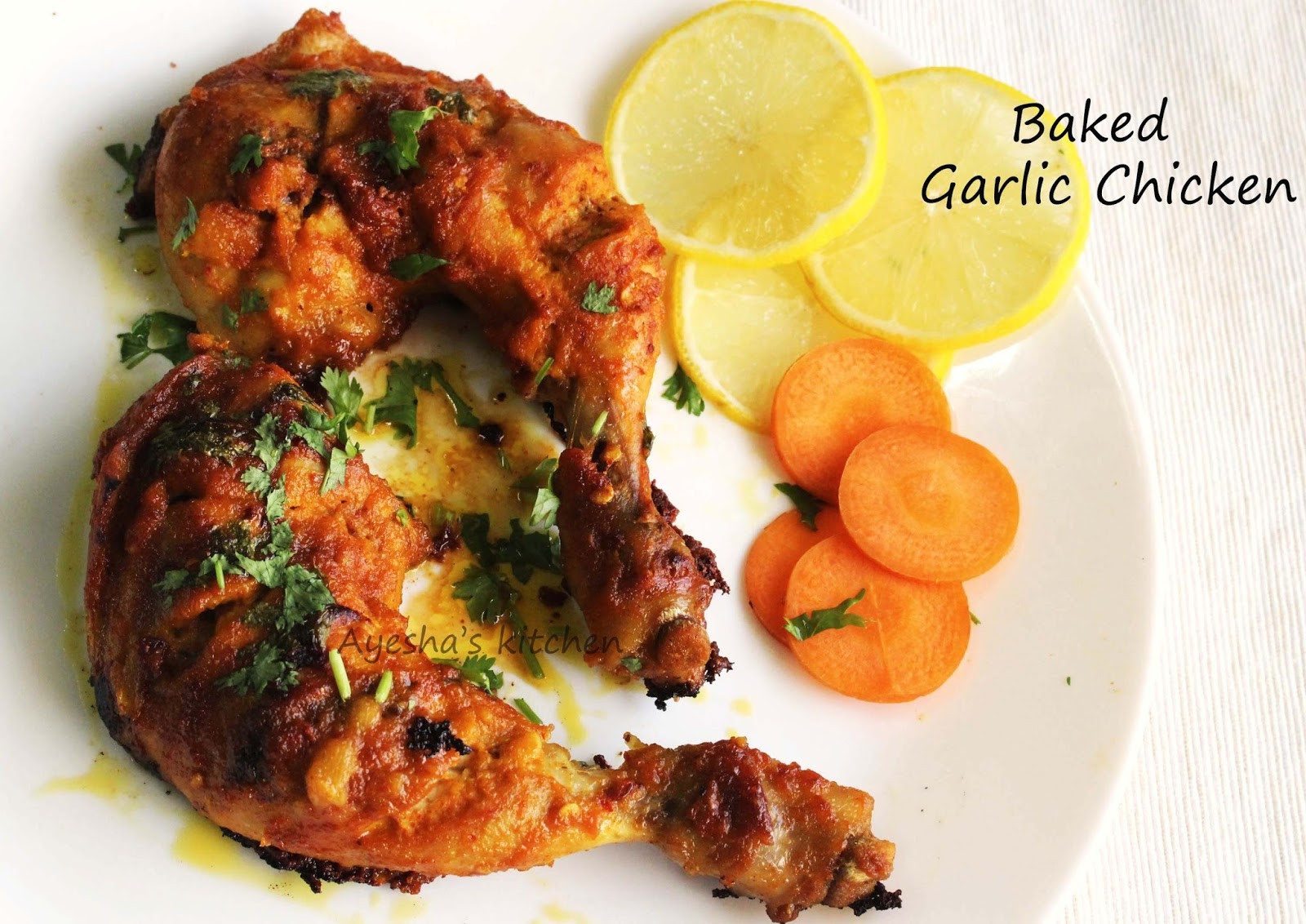 Baked Garlic Chicken Recipe
 BAKED GARLIC CHICKEN RECIPE HEALTHY CHICKEN RECIPES