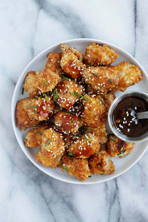 Baked Honey Garlic Chicken
 Honey Garlic Chicken Bites