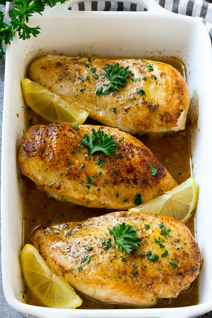 Baked Lemon Chicken Breast
 Baked Lemon Chicken Dinner at the Zoo